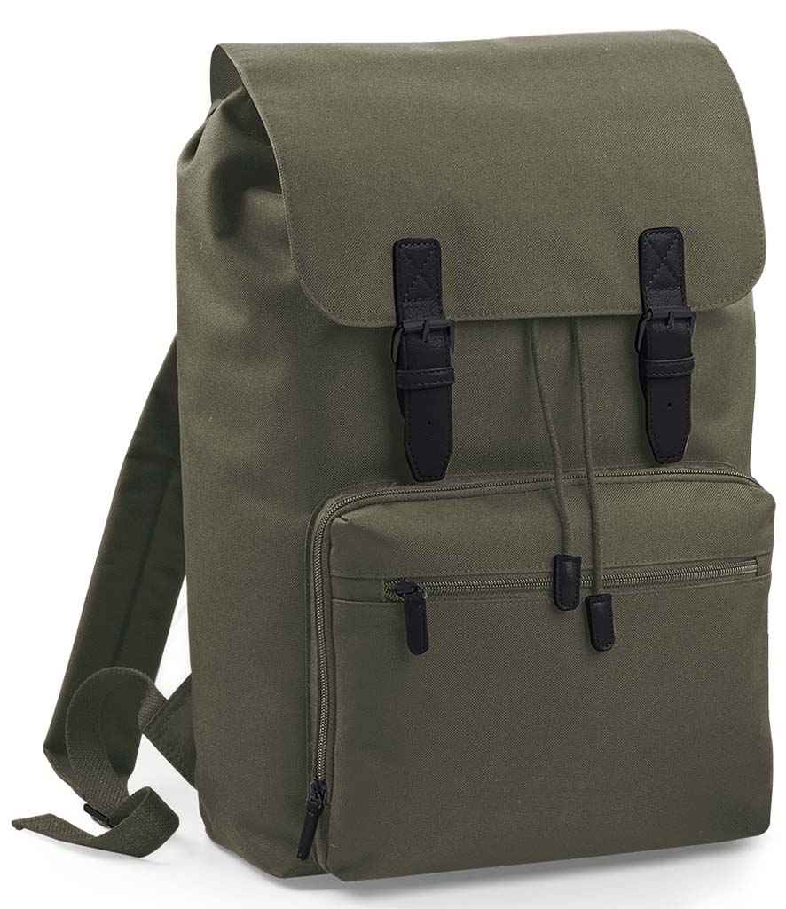 BG613 Olive Green/Black Front