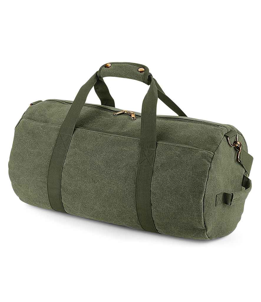 BG655 Vintage Military Green Front